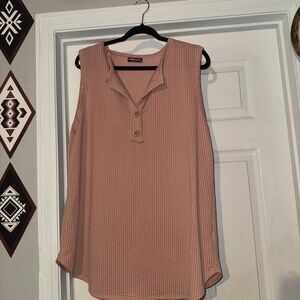 HEIMISH USA Sleeveless Blouse in Mauve